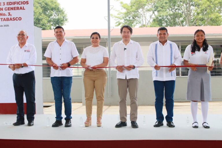 Con inauguración de planteles escolares, Gobierno del Pueblo fortalece la educación como motor de la transformación en Tabasco
