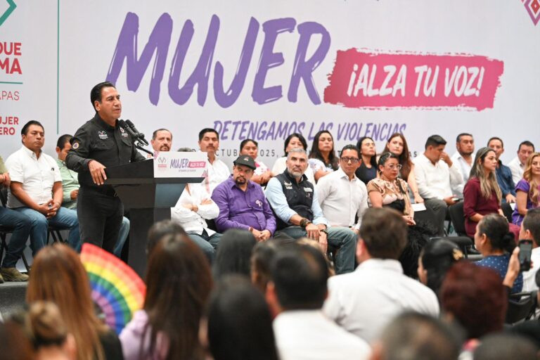 Eduardo Ramírez pone en marcha la campaña “Mujer, ¡alza tu voz! Detengamos las violencias”