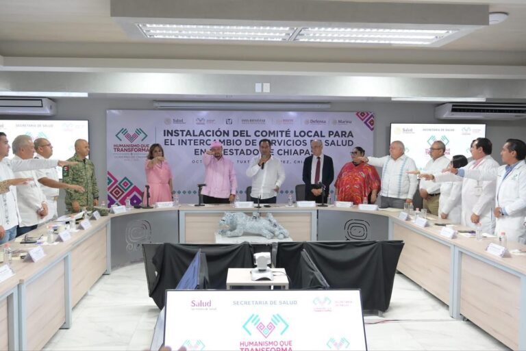 Eduardo Ramírez fortalece la coordinación con el Gobierno de México para universalizar los servicios de salud