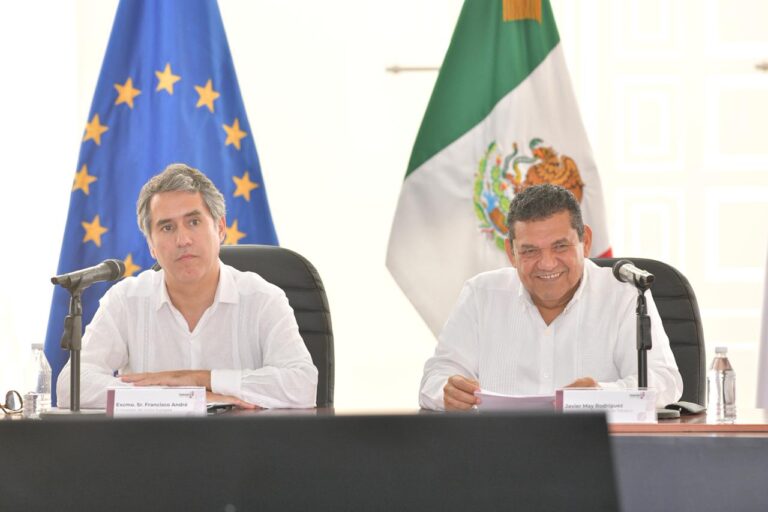 Unión Europea ve a Tabasco como potencial socio comercial; “lo queremos en ‘pole position’ del nuevo Acuerdo Global con México”: Francisco André