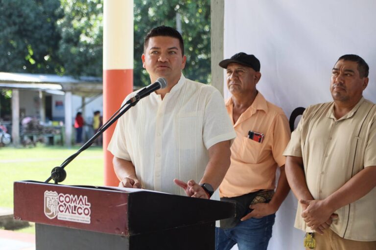 La 4T apuesta fuerte por la niñez y juventud de Comalcalco: Ovidio Peralta